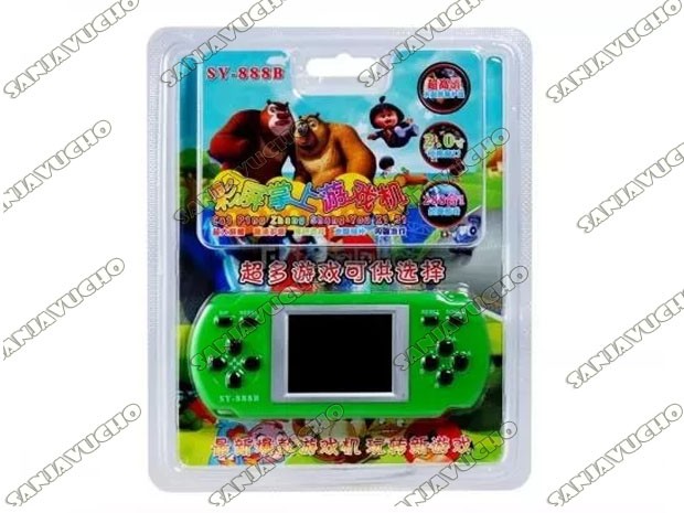 &u+ CONSOLA PORTATIL CON JUEGOS FAMILY 288 JUEGOS SY-888B (PILAS)